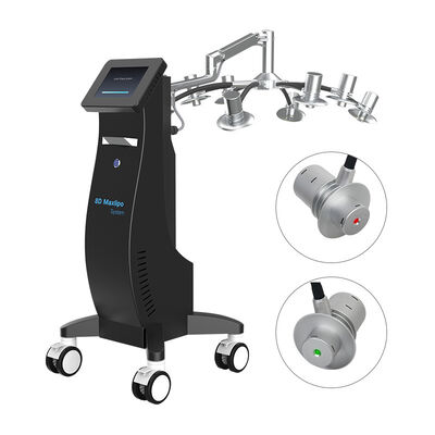 satın almak 635nm Kırmızı 532nm Yeşil Soğuk 8D 10D lazer zayıflatma makinesi Etkili kilo kaybı Çevrimiçi üretim