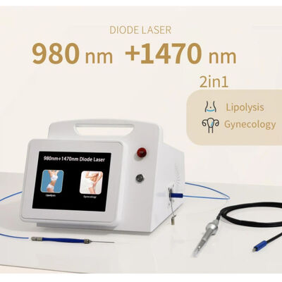 Kopen Lijfting van het gezicht Liposuctie 1470nm 980nm Diode Laser Gynecologie online vervaardiging
