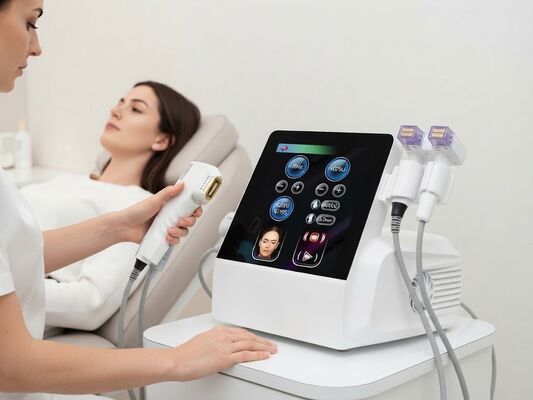 buy RF Microneedle Hifu Skin Tightening Machine 12D ICE Anti Aging online manufacture