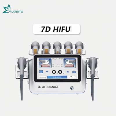 買う 双ハンドル 7D HIFU 機器 顔のリフティング 身体のコンタウリングマシン オンライン製造