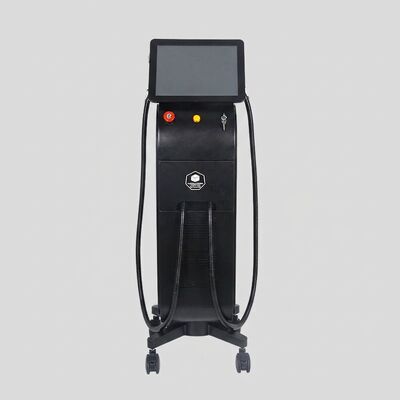 buy Triple Wavelength Diode Laser Hair Removal Machine Double Handle online manufacture